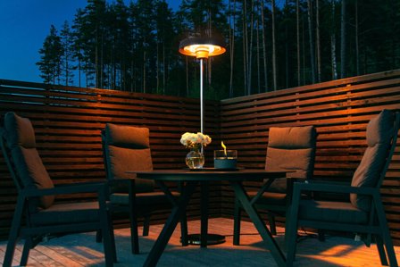 Tundra Terrassevarmer 2000W m/stativ