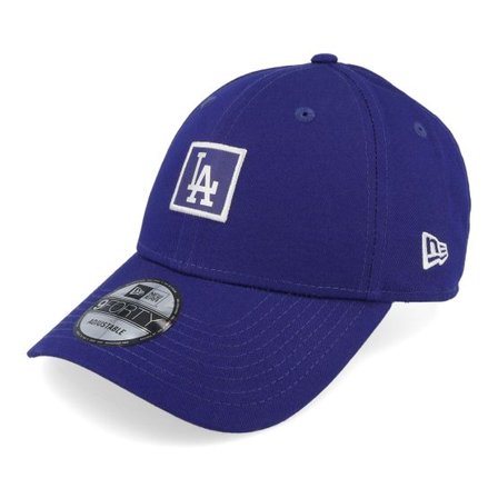 New Era - MLB Blå adjustable Keps - Los Angeles Dodgers Metallic Patch 9FORTY Royal Adjustable @ Hatstore