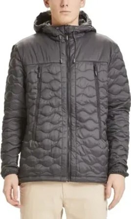 Knowledge Cotton Apparel Men's Eco Active Thermore Quilted Jacket Men middle-layer synthetic jackets Grey S
