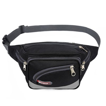 Dam Midjepaket Bröstväska SVART