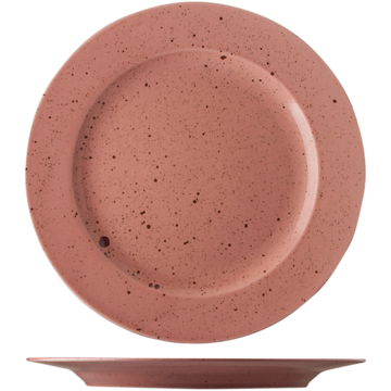 Tallrik flat Lilien Lifestyle Terracotta