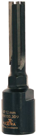 Flexxtra 100309 Karbidfugefres M14 Ø 12 mm, Maskintilbehør & forbruk