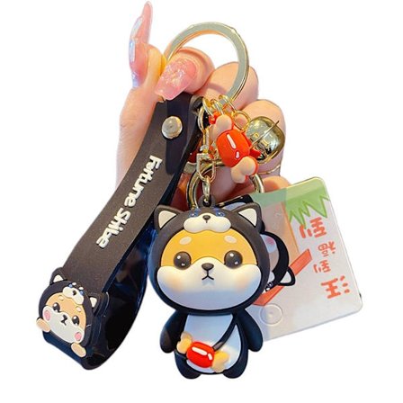 Cartoon Chaigou nøglering nøglering HUND HUND