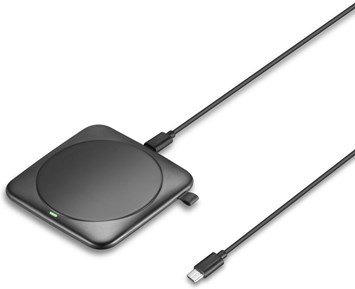 ON-WCR 100 - Wireless Charger 10W-Trådløs Qi-lader med 10 W effekt-Power-Mobilladere