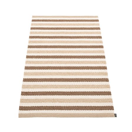 Pappelina Teo gulvteppe 70 cm x 120 cm, brown/beige/vanilla