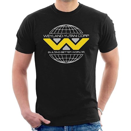 Alien Weyland Yutani Corp Logo Herre T-shirt