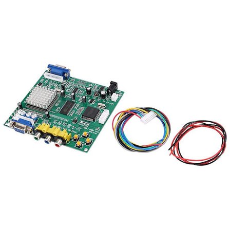GBS8200 CGA//YUV/RGB til VGA Output Arcade Jamma Spil HD Video Converter Board Monitor til LCD GBS-8200