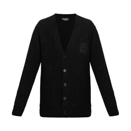 Balenciaga Vest with logo , Zwart , Heren , Maat: S Vesten