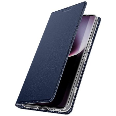 Etui til Honor Magic 7 Lite Satengeffekt Kortholder Videostøtte, Mørkeblå{ee]