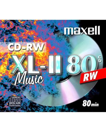 MAXELL 624865 Blank Cd Cd-Rw 1 Pc(S)
