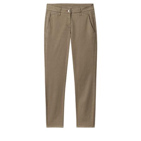 Luisa Cerano Slim-fit Broek , Beige , Dames , Maat: S