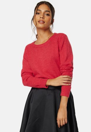 VILA Viril O-neck L/S Knit Top Klær