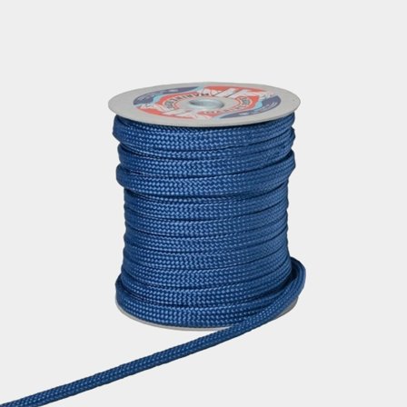 Fenderline 50 meter x Ø10 mm, flad, marineblå