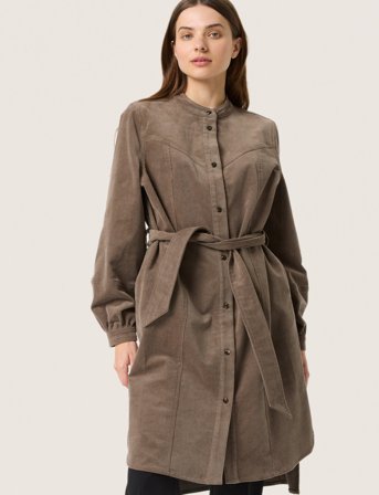 Soaked in Luxury Slhelle Dress - Brown - M