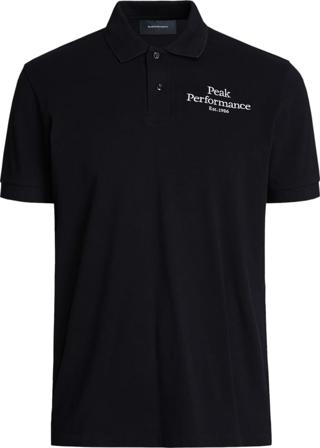 Peak Performance Men's Original Polo Men short-sleeved sweaters Black L