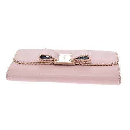 Salvatore Ferragamo Pre-owned, Wallet Roze, Dames, Maat:ONE Size