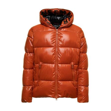 Save The Duck, Winter Jackets Oranje, Heren, Maat:L