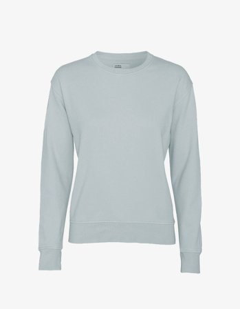 Women Classic Organic Crew - Cloudy Grey - L