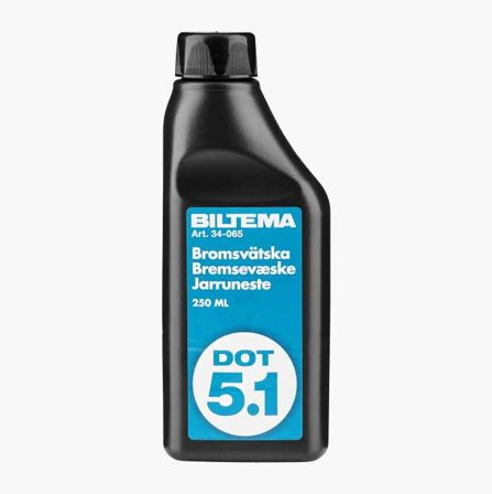 Bromsvätska DOT 5.1 250 ml - Biltema