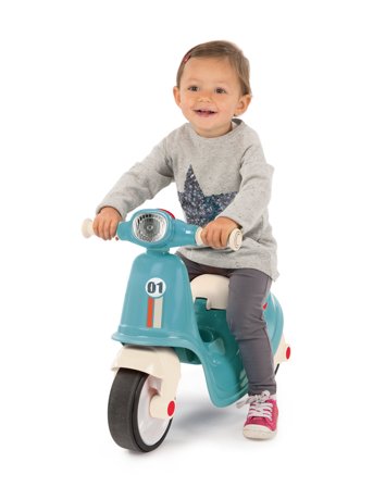 Smoby Scooter Ride-On Blue - Multi/patterned - ONE SIZE