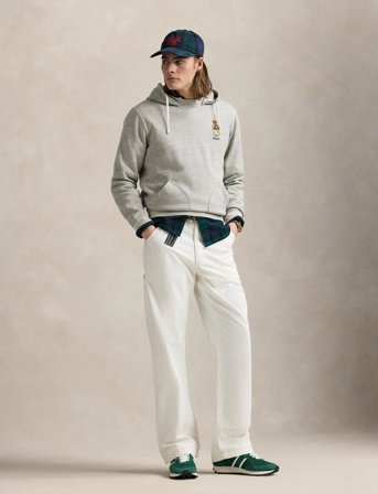 Polo Ralph Lauren Polo Bear Fleece Hoodie - Grey - M