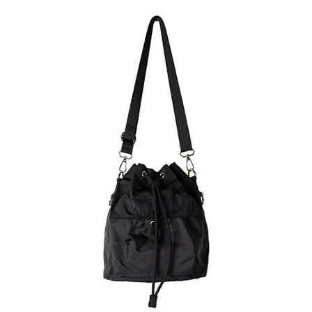 Kiristysnyörillinen olkalaukku naisille, korealainen tyyli, käsilaukku, ämpärilaukku, olkalaukku