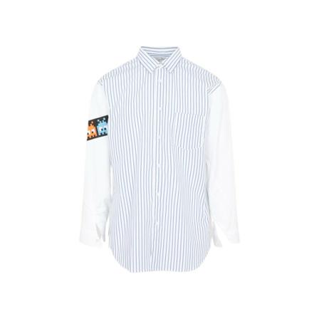 Comme des Garçons, Casual Shirts Blauw, Heren, Maat:L