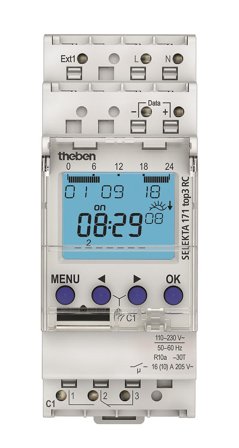 Theben 1710330 Koblingsur 110-240 V, astronomisk, Elfordeling & strømforsyning