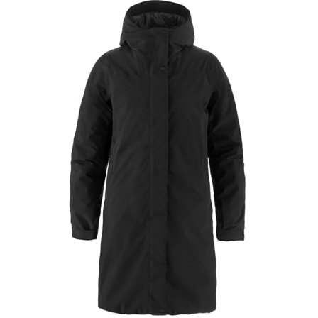 Fjällräven Women's HC hydratic Padded Parka in Black | Size: XL, Primaloft/Polyester