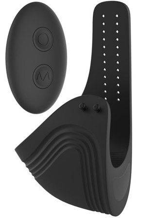 Ramrod verstellbarer vibrierender Cockring mit Fernbedienung