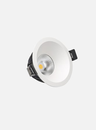 Downlight Antidark fast 2700K - hvit