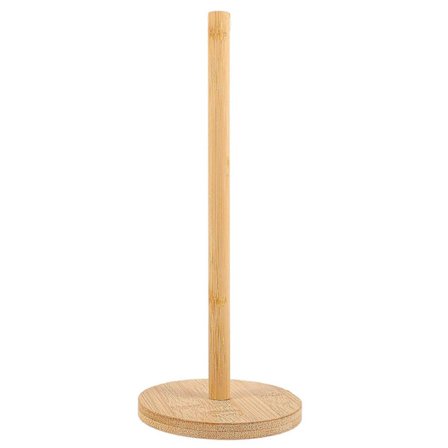 Toalettpapirholder i bambus Kreativ toalettpapirholder Baderom Dagligliv Rund form 1 stk