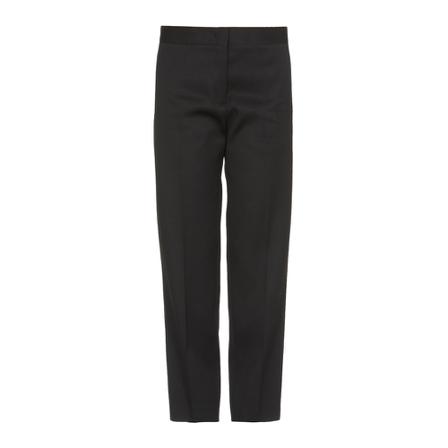 Jil Sander, Straight Trousers Zwart, Dames, Maat:S