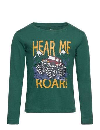 Nmmvictor Ls Top R1 T-shirts Long-sleeved T-shirts Grønn Name It*Betinget Tilbud