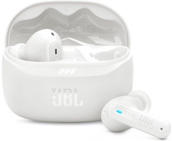 JBL-Tune Beam 2 - White-Trådløse in-ear-ørepropper med adaptiv støydemping-Head & earphones-In-ear-hodetelefoner