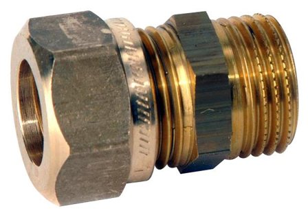 Vatette FG0320535 Klemringskobling Lige, UTV tråd 15mm x G15, Installation
