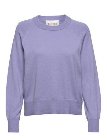 Lr-Vilke Pulllover Lila Levete Room