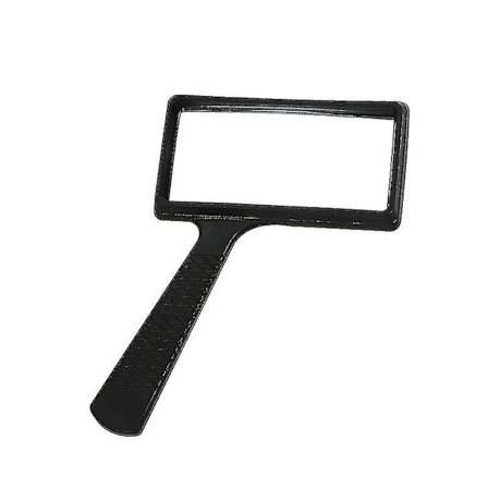 5x Käsikäyttöinen Luppi, Suorakulmainen Luppi, naarmuuntumaton Lasilinssi