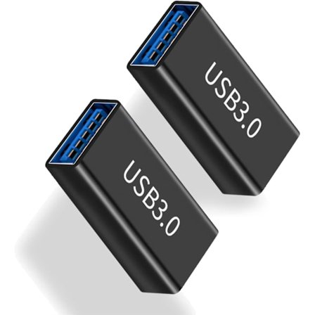 USB Hona till Hona Adapter, 2-pack, USB 3.0 Adapterförlängning