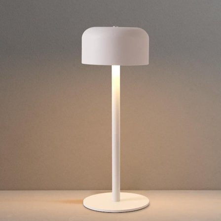 Moderni langaton pöytävalaisin, kannettava LED-pöytävalaisin, 6000 mAh ladattava akkukäyttöinen valaistus makuuhuoneeseen, ruokasaliin, ravintolaan, 