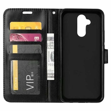 Mate 20 Lite Plånboksfodral PU-Läder 4-FACK