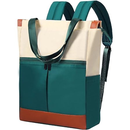 Damer Rygsæk til Laptop - Nylon Tote Tasker Håndtaske, Trendy Rygsække med Flere Rum