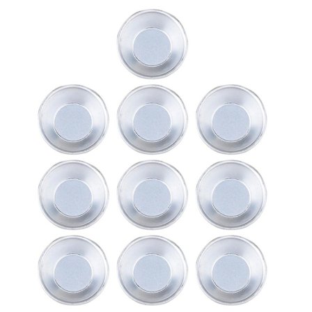 10 stk Delikate eggepai former Nyttige pai former Gjenbrukbare bakekopp former Riskule former for kjøkkenbakerbutikk