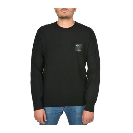 Emporio Armani Sweatshirts Sort, Herre