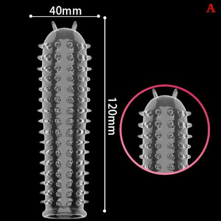 22 Styles Blød Genanvendelig Krystal Hud Penisring Forsinkelse Udvidelse Ekspansion Legetøj til Voksenfest