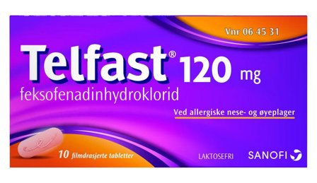 Telfast tab 120mg