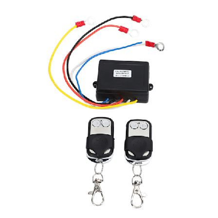 12V 24V trådløs vinsj Fjernkontroll Switch Mottaker Kit Universal for lastebil ATV SUV