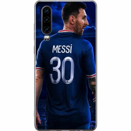 Huawei P30 Genomskinligt Skal Lionel Messi
