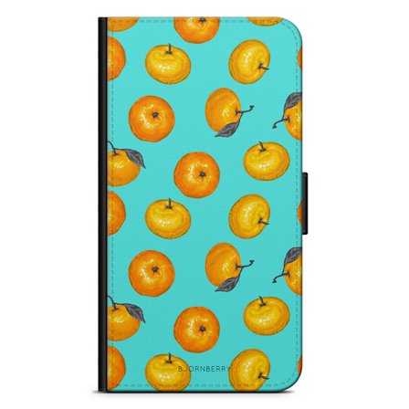 Bjornberry Plånboksfodral iPhone 12 - Mandariner