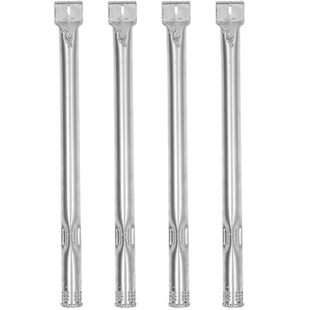 4 st Rostfria Grillbrännarör Bbq-element Rör Ersättningar Gasgrill Brännarör - Snngv